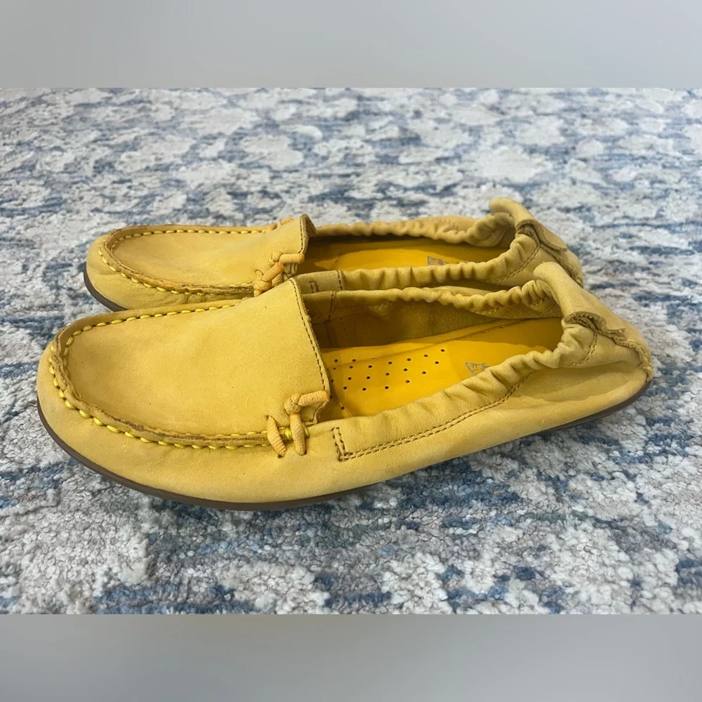 Hush Puppies Women's HPO2 FLEX Leather Slip-On Shoe Medium 8.5 loafer NWOB - Picture 3 of 6